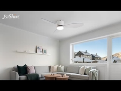 48 inci Plastik Modern Papan Kipas Dengan Cahaya APP Smart Control Untuk Kamar Tidur