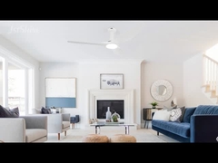 Kipas Langit-langit Pintar Dengan Motor DC 3 Bilah Plastik Menghemat Mesin