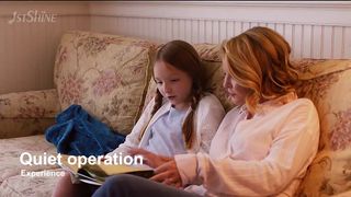 Kipas Langit-langit Putih Modern Lampu LED Motor DC Tenang