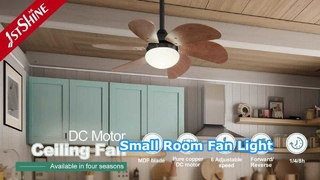 Lampu Kipas Langit-Langit Modern 30 Inci untuk Ruangan Kecil