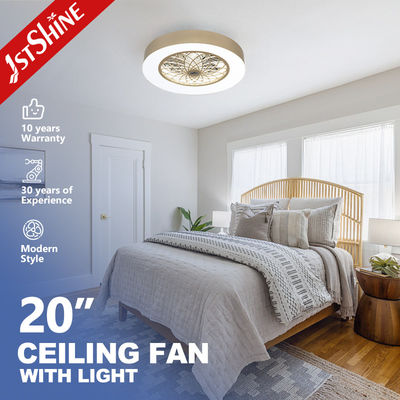 Beli 20 Inch Flush Mount Kamar Tidur Lilin Langit-langit Dengan Smart App Control pembuatan online