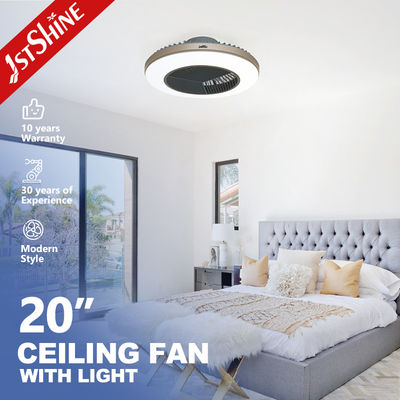 Beli Smart App Control LED Invisible Ceiling Fan Untuk Kamar Tidur 20 Inch 27W pembuatan online