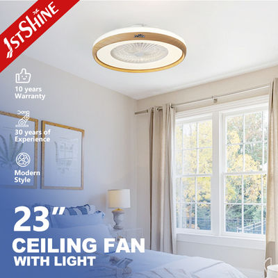Beli Kipas langit-langit LED kamar tidur dengan pemasangan kotak bodi logam dan bahan bodi lampu logam pembuatan online