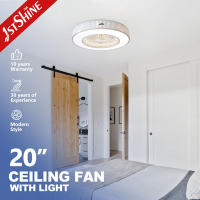 Beli Kontrol jarak jauh 20 Inch Bladeless Ceiling Fan Dengan Lampu LED pembuatan online