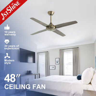Beli High Speed AC Pure Motor Copper Ceiling Fan dengan remote control dan 4 iron blade pembuatan online