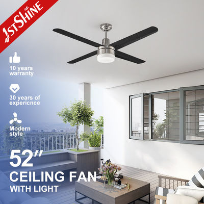 Beli SAA 52in 110V kipas langit-langit LED modern dengan bilah logam pembuatan online