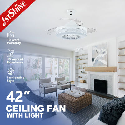 Beli Keluar 42 Inch Bladeless LED Ceiling Fan Indoor Remote Control pembuatan online