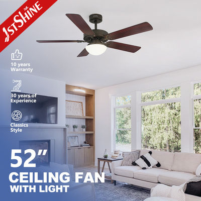 Beli 52 '' Kipas Angin Langit-langit Dengan Cahaya 6 Kecepatan Kontrol Jauh Menghemat Energi pembuatan online