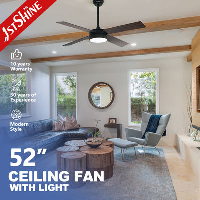 Beli 4* MDF Blades Dimmable LED Ceiling Fan Dengan Remote Control Dan Lamp Whisper-Silent pembuatan online