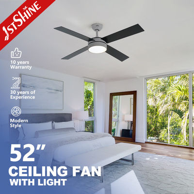 Beli 6 Speed Remote LED Ceiling Fan For Living Room Pure Copper DC Motor OEM/ODM pembuatan online