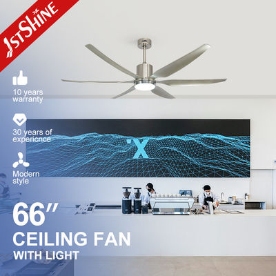 Beli 6 ABS Blades Silent DC Motor Remote App Control LED Pemanas Langit-langit Dengan Cahaya pembuatan online