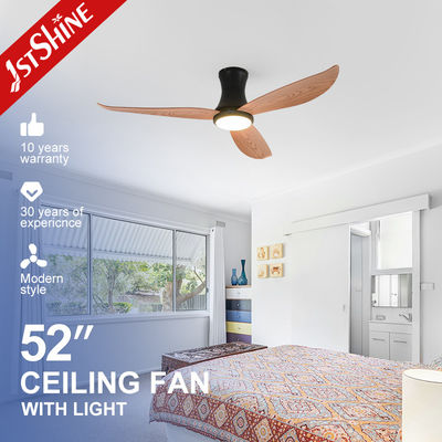 Beli DC Motor LED Ceiling Fan with Remote Control and Low Profile Design 3 ABS Plastic Blades pembuatan online