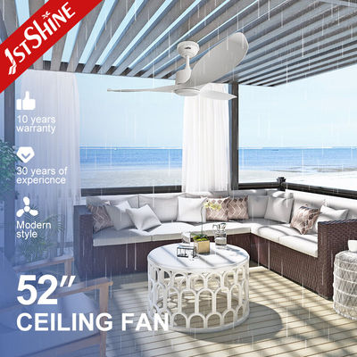 Beli Outdoor Desain Sederhana Waterproof ABS Blades Ceiling Fan Dengan Remote Control pembuatan online