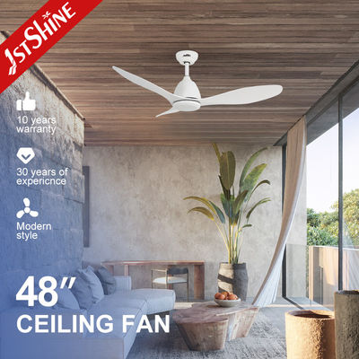 Beli 1stshine 48 Inch Ceiling Fan Tanpa Cahaya Putih 3 ABS Blades Remote Control Tidak Ada Cahaya pembuatan online