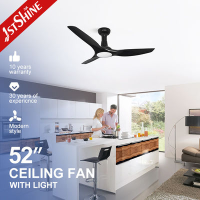 Beli Hitam Putih ABS Lampu Kipas Langit-langit Dengan Remote Control Multicolor Cooling Hight Power pembuatan online