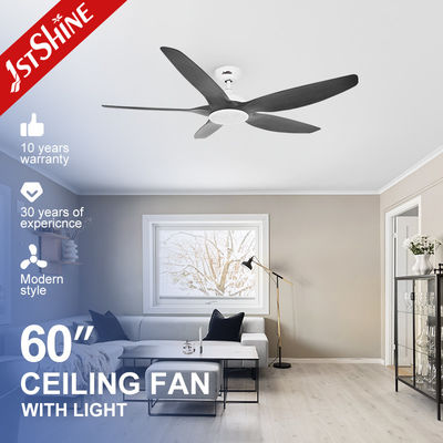 Beli Plastic Blade 52 Inch LED Ceiling Fan Dengan LED Light APP Control pembuatan online