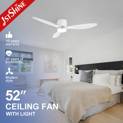 Beli Kamar Tidur Motor DC Hemat Energi Putih Kipas Langit-Langit Profil Rendah Dengan Cahaya pembuatan online