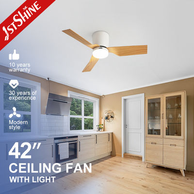 Beli Flow Mount Led Fan Remote Control Light Kayu Dc Motor hemat energi pembuatan online