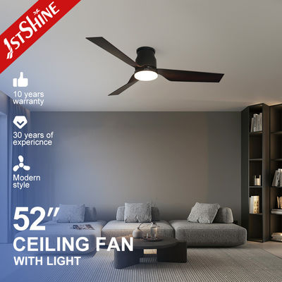 Beli 6 Kecepatan Pilihan Bilah Plastik LED Fan Langit-langit dengan Light Flush Mount dan Profil Rendah pembuatan online