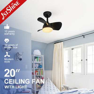 Beli Kipas Angin Langit-Langit LED Remote 20 Inci 3 Bilah ABS Hitam dengan Lampu LED 3 Warna dan Motor DC pembuatan online
