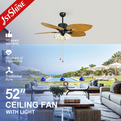 Beli Fungsi ruang tamu Desain dekoratif 52 Inch ABS Blades Ceiling Fan dengan cahaya pembuatan online