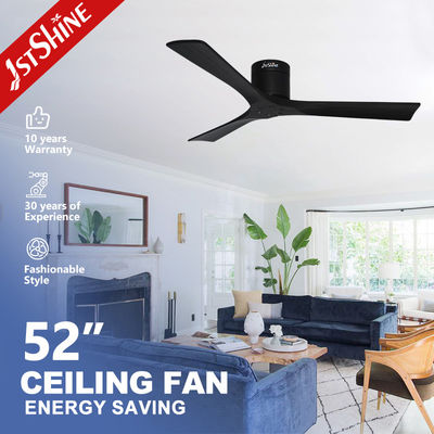 Beli Kipas Langit-Langit 3-Kecepatan dengan Langit-Langit Rendah dengan 3 Bilah Kayu Solid dan Motor AC Listrik 60W pembuatan online
