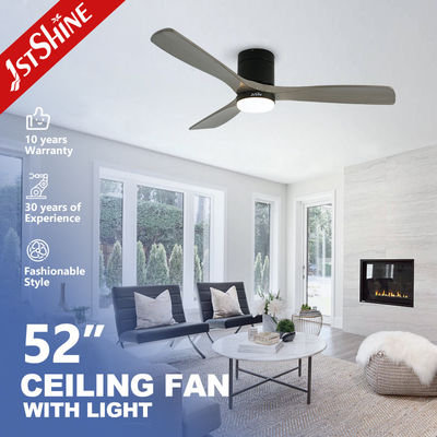 Beli Kipas Angin Langit-Langit Flush Mount Hemat Ruang Dekoratif 35W dengan Lampu LED pembuatan online