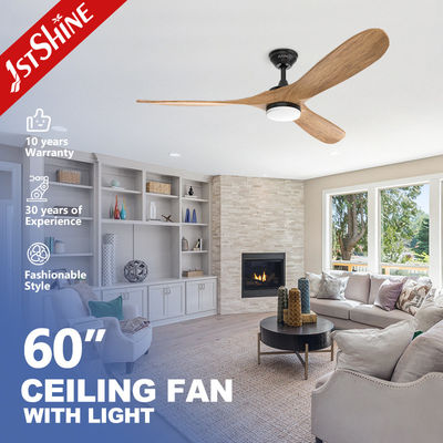 Beli 1stshine 60 Inch DC Pure Copper Motor Kayu Langit-langit Kipas Lampu untuk Kamar Tidur Disesuaikan pembuatan online