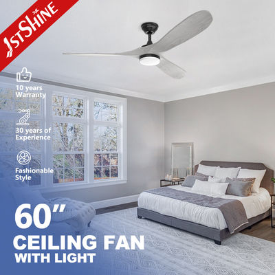 Beli 110-240V/50Hz-60Hz Lembar Kayu Fan Langit-langit Dimmable dengan remote control dan lampu LED pembuatan online