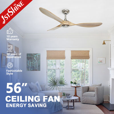 Beli ETL 3 Lembar Kayu Padat Fan Ventilasi Langit-langit Dengan Remote Control pembuatan online