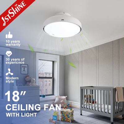 Beli 18-Inch Bladeless Ceiling Fan with LED Light and DC Motor pembuatan online