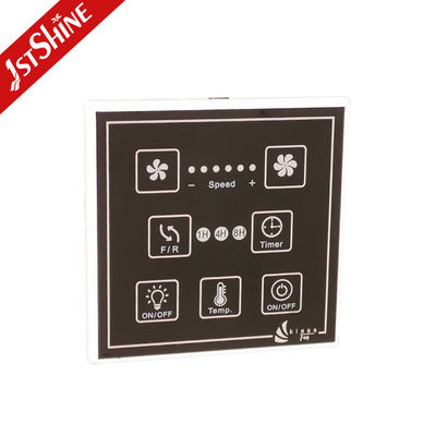 Harga bagus Motor DC 110V 120V 220V 240V Kipas Angin Langit-Langit 6 Kecepatan Kontrol Dinding untuk Putih OEM oleh 1stshine on line