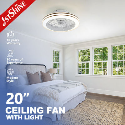 Harga bagus Flush Mount Ceiling Fan Dengan Dapur Motor DC Ringan Tenang on line