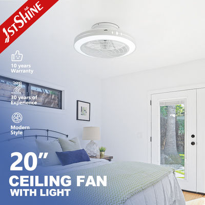 Harga bagus Lampu LED Ceiling Fan Berkecepatan Tinggi 20 Inci dengan Kontrol Cerdas dan Pencahayaan Dekoratif on line