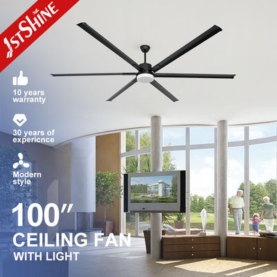 Rumah Hotel Kantor 100 Inch Lampu langit-langit kipas dengan lampu LED dan remote control dari 1stshine