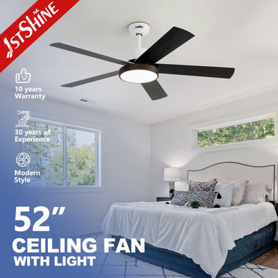 Harga bagus Smart Control LED Ceiling Fan dengan Lampu 52-inci 5 MDF Blades dan 35/60W Motor Wattage on line