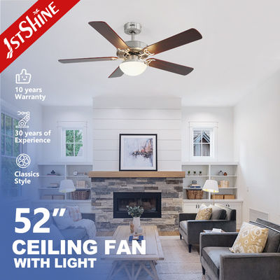 Desain Modern Smart Home Remote Control LED Ceiling Fan Light dengan 2- Coverage