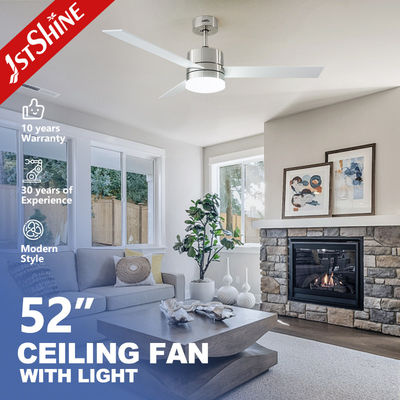 Harga bagus Desain modern kipas langit-langit aliran udara tinggi dengan cahaya dan bilah MDF dalam warna OEM on line