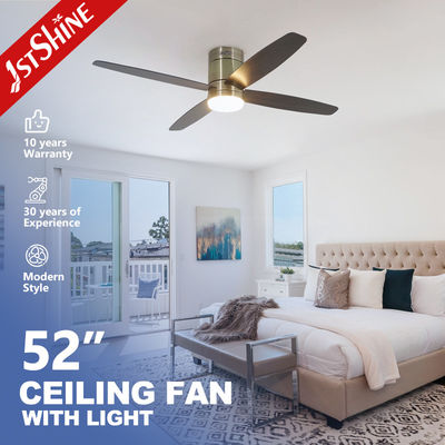52 36 Inci Lampu Kipas Langit-langit Kamar Hidup Indoor MDF Blade DC motor