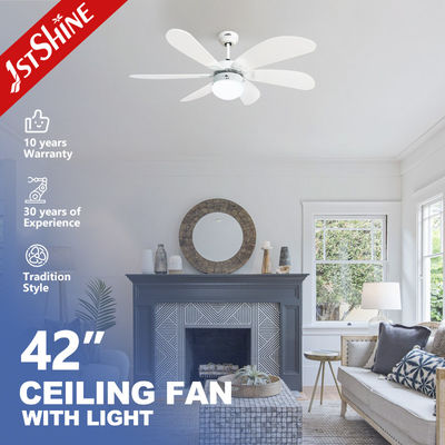 Harga bagus 42 Inch Reversible MDF Blades Chandelier Fan Ceiling Fan Light dengan NO Dimmer Support on line