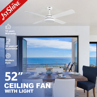 Harga bagus DCF-W986 35W Low Noise 4 MDF Blade Modern Ceiling Fan Lampu LED Untuk Kamar Tidur on line