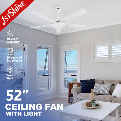 10 Tahun Motor 1stshine Kipas langit-langit kamar tidur dengan remote control dan AC Motor NO Dimmer
