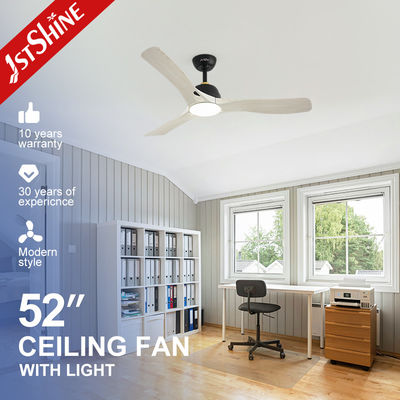 Harga bagus 10- 1stshine ABS Blades Dimmable LED Lighting Ceiling Fan untuk Toilet dalam warna Mulit on line