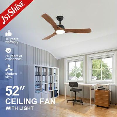Harga bagus Ruang tamu 1stshine LED Ceiling Fan 3 Color LED Plastik Blades dan DC Motor untuk Wide on line