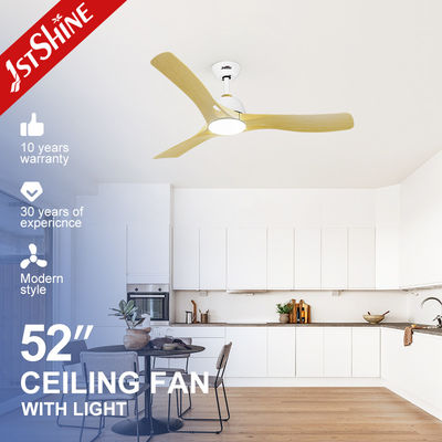 52 Inch Energy Saving Plastic LED Ceiling FanWith Quiet DC Motor