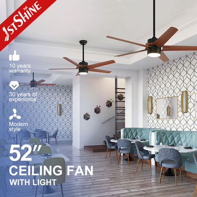 Harga bagus DC Motor Dimmable LED Ceiling Fan Downrod 6 Speed Noise yang lebih rendah on line