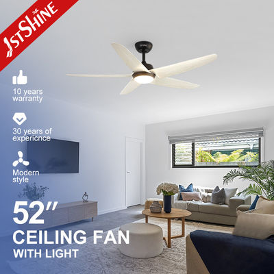 Harga bagus LED 5 Blade Ceiling Fan, ruang tamu tenang Ceiling Fan DC berkecepatan tinggi on line
