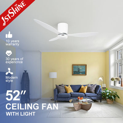Harga bagus 52 Inch/OEM LED Ceiling Fan Solusi hemat ruang yang sempurna untuk ruangan kecil on line
