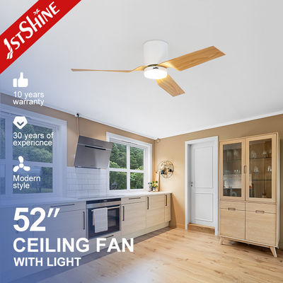 Harga bagus Dimming Led Light Plastic Ceiling Fan Kayu Blade Dc Motor on line