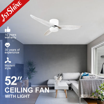 Low Ceiling 52 Inch LED Ceiling Fan dengan Operasi yang lancar dan Desain Flush